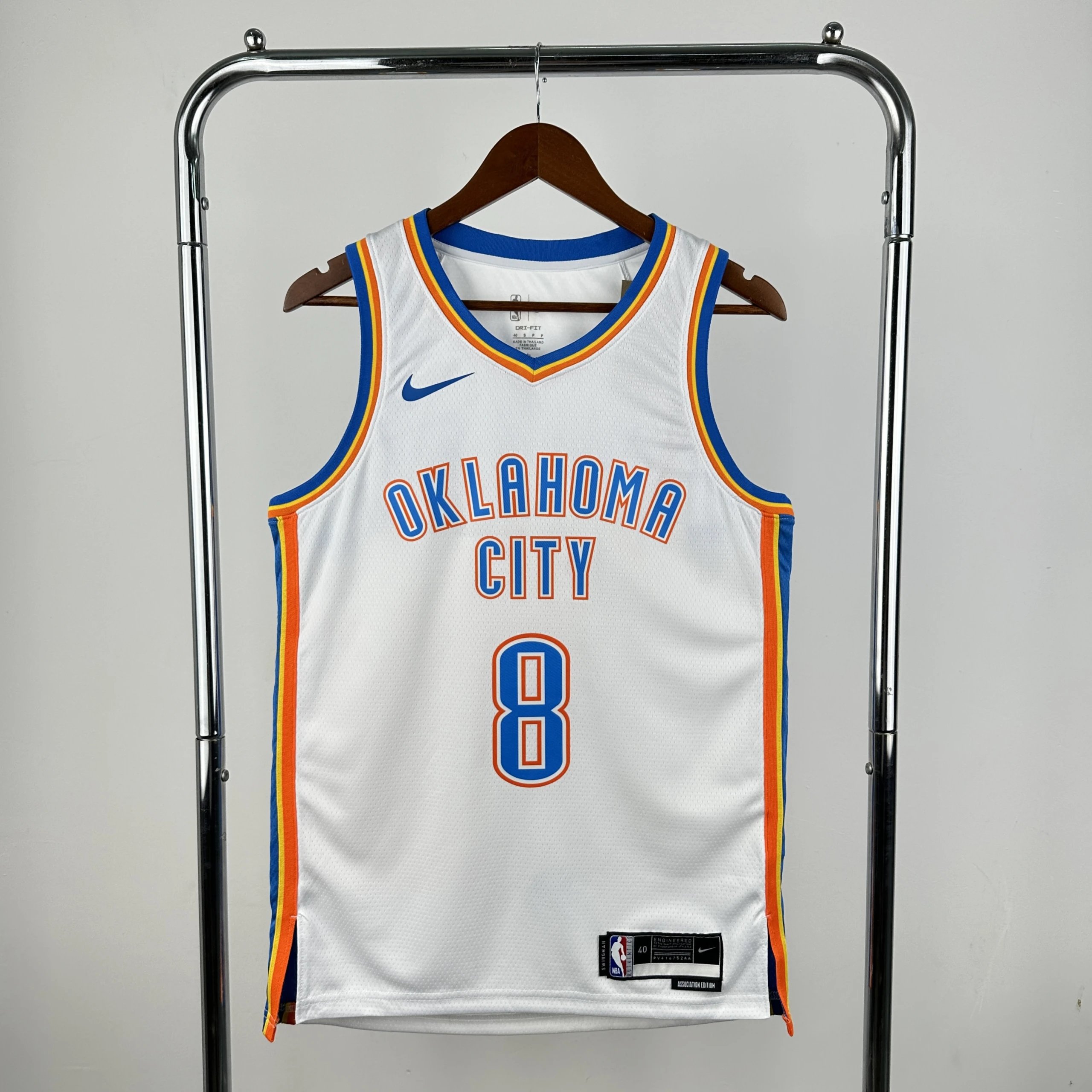 Nike Oklahoma City 8 Basketball Jersey